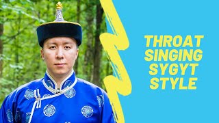 How to learn Tuvan throat singing About sygyt style [upl. by Phare]