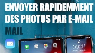 Envoyer des photos par email depuis un iPhone ou un iPad [upl. by Eramal]