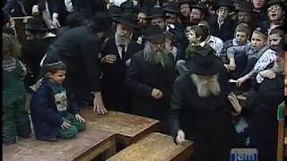 Raw Footage  The Lubavitcher Rebbe on the Fourth Yahrzeit of Rebbetzin Chaya Mushka [upl. by Elyssa]