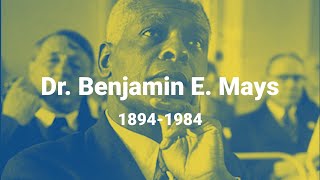 Benjamin E Mays Legacy Project [upl. by Enellij]