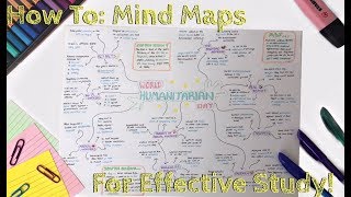 How to Make The PERFECT Mind Map and STUDY EFFECTIVELY  Eve [upl. by Cari158]