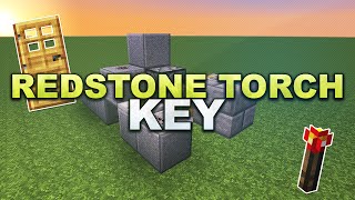 Minecraft  Redstone Fackel Schlüssel  Redstone Torch Key  Tutorial 117 [upl. by Leahcir]