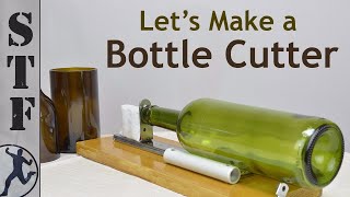 DIY Glass Bottle Cutter  How to Cut Glass Bottles [upl. by Maxwell]