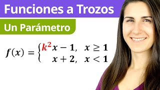 Continuidad de Funciones a Trozos con UN PARÁMETRO 📉 [upl. by Ihtraa55]