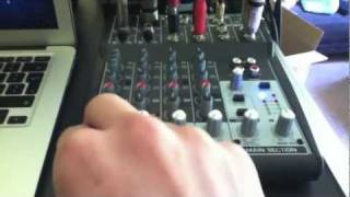 Behringer xenyx 802  Review and sound setup [upl. by Lapo]