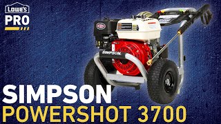 Simpson Powershot 3700 Pressure Washer [upl. by Naiva]