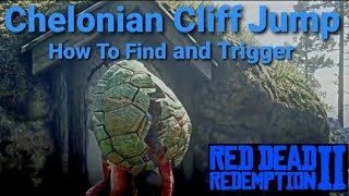 Chelonian Cliff JumpHow To Find And TriggerRDR2 [upl. by Wini591]