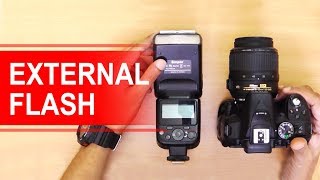 External flash for flash photography [upl. by Arrehs354]