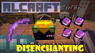 RLCraft HOW TO Disenchant ALL ENCHANMENT EFFECT in Item with Disenchanment Table [upl. by Richart20]