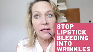 How to Stop Lipstick Bleeding into Wrinkles [upl. by Sager334]