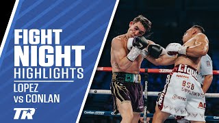 Venado Lopez STUNS Belfast amp Mick Conlan  FIGHT HIGHLIGHTS [upl. by Caruso]