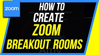 How to Activate and Use Breakout Room in Zoom [upl. by Ayoj]