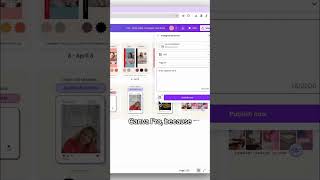 Schedule Instagram Posts in Canva [upl. by Aksoyn]