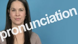 How to Pronounce PRONUNCIATION in American English [upl. by Huttan719]