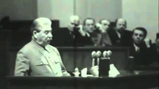 Stalins Final Speech 1952 Subtitled [upl. by Tenej]