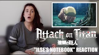 ATTACK ON TITAN OVA quotILSES NOTEBOOKquot REACTION [upl. by Aramak689]