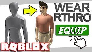 RTHRO AVATAR PACKAGE RELEASED Roblox [upl. by Denise987]