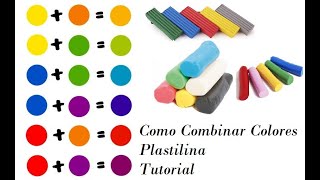 Como combinar colores con plastilina [upl. by Thistle898]