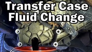 How to change Transfer Case Fluid Easy [upl. by Allit789]