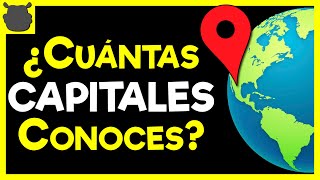 100 CAPITALES del Mundo 🌎🌍 ¿Cuántas capitales conoces  Trivia [upl. by Ttnerb]