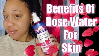 Benefits Of Rose Water For Skin  EuniyceMari [upl. by Yrrap]