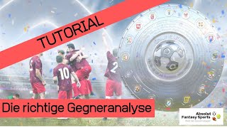 Tutorial 09  Gegneranalyse richtig durchführen bei Onlineligade [upl. by Aiksa]