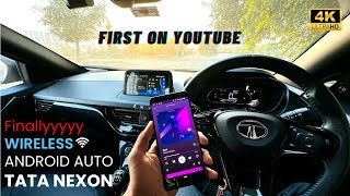 Tata Nexon Wireless Android Auto  FINALLY [upl. by Hesoj185]