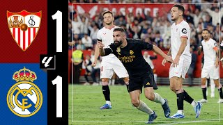 Sevilla FC 11 Real Madrid  HIGHLIGHTS  LaLiga 202324 [upl. by Kcaz]