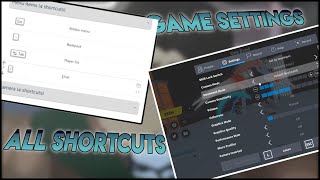 Everything you need to know about Roblox settings  all Roblox ShortcutsHotkeys [upl. by Rebliw483]