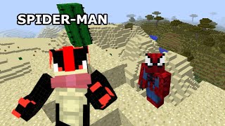 SPIDERMAN MOD MINECRAFT  PORADNIK [upl. by Festatus]