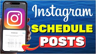 How To Schedule Instagram Posts 2024 [upl. by Neeloc207]