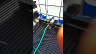 Simple Pressure Washer Water Tank Setup [upl. by Refenej]