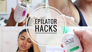 How to Use Epilator  Epilator Hair Removal Hacks  Philips Satinelle Epilator  SuperWowStyle [upl. by Soracco]