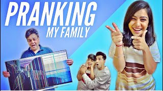 PRANKING MY FAMILY FOR 24 HOURS  Rimorav Vlogs [upl. by Juxon155]