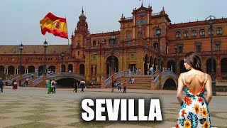 The Ultimate Seville Spain Walking Tour 4K [upl. by Anoj]