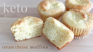 Keto Cream Cheese Muffins [upl. by Ddat]