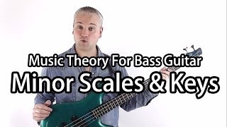 Minor Scales and Keys For Bass Guitar [upl. by Kan]