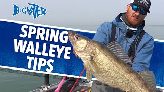 Spring Tips For Lake Erie Walleye Fishing [upl. by Hoj126]