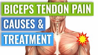 Biceps Tendonitis Treatment and Exercises Explained [upl. by Amadeus974]