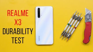 realme X3 Super Zoom Durability Test  SCRATCH WATER BEND DROP  Gupta Information Systems [upl. by Abelard]