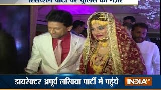 Watch Dawood Ibrahim Nieces Lavish Wedding Reception in Mumbai  India TV [upl. by Thurmond]