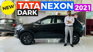 2021 Tata Nexon Dark Edition review  Tata Nexon XZ O with sunroof  Interior amp Exterior CarQuest [upl. by Lasorella]