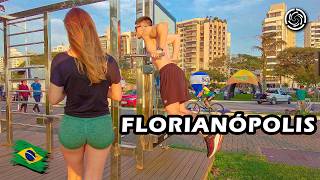 Walking in Florianópolis Brazil 🇧🇷 The Magic Island 【 4K UHD 】 [upl. by Ahseinat]