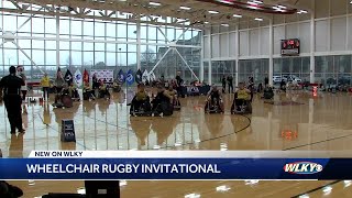 Wheelchair Rugby Invitational in Louisville [upl. by Riana543]