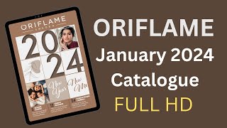 Oriflame Catalogue January 2024 [upl. by Anaujal347]