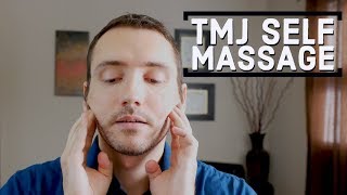 Selfmassage for TMJjaw pain myofascial release [upl. by Aggappora]