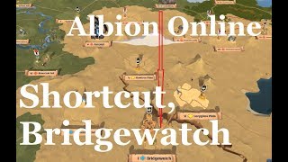 Albion Online  Caerleon to Bridgewatch fast almost safely [upl. by Dyal]