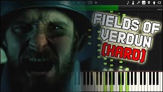 Sabaton  Fields of Verdun piano cover [upl. by Farrand]