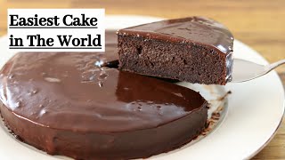 3Ingredient Chocolate Cake Recipe [upl. by Sackville497]