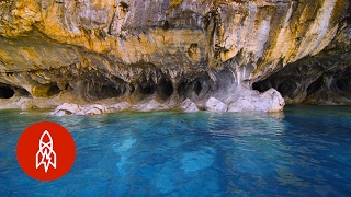 Behold the Marble Caves of Patagonia [upl. by Abbub]